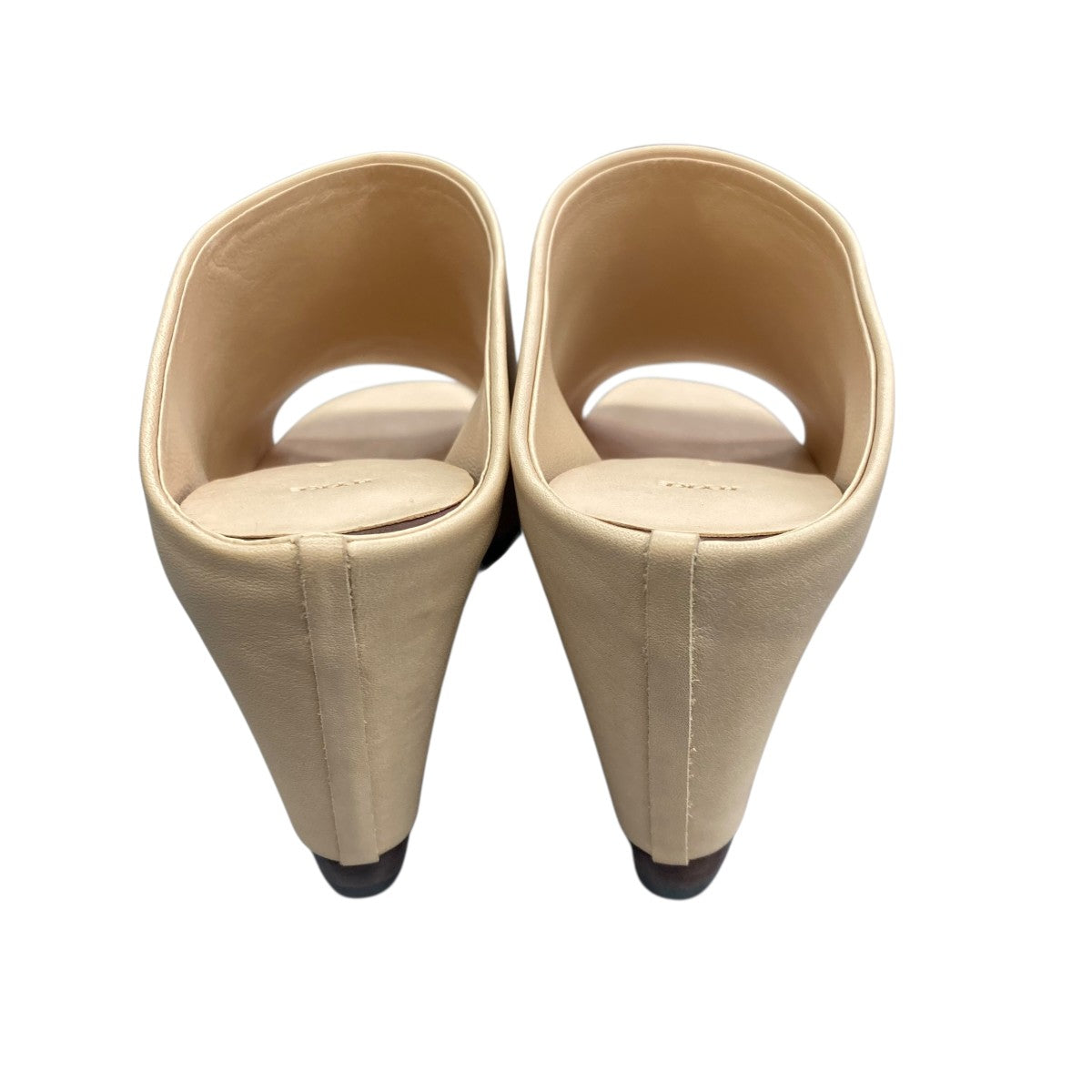 HYKE×BEAUTIFUL SHOES LEATHER MULES(OPEN TOE)サンダル19177 古着・中古-3枚目のアイテム画像