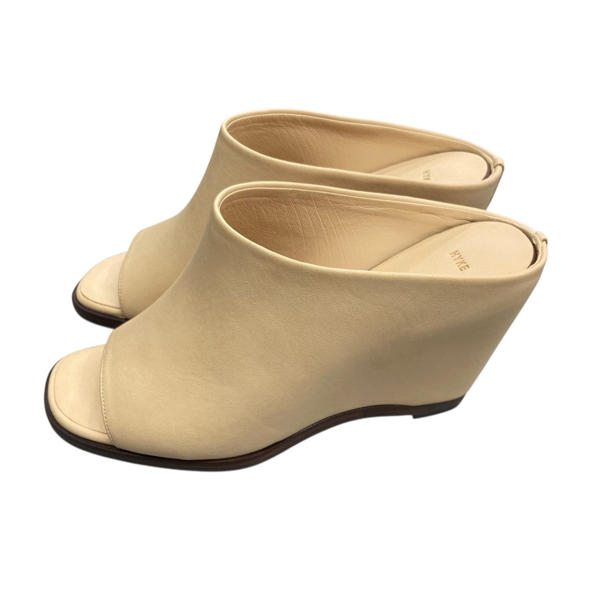 HYKE×BEAUTIFUL SHOES LEATHER MULES(OPEN TOE)サンダル19177 古着・中古-4枚目のアイテム画像