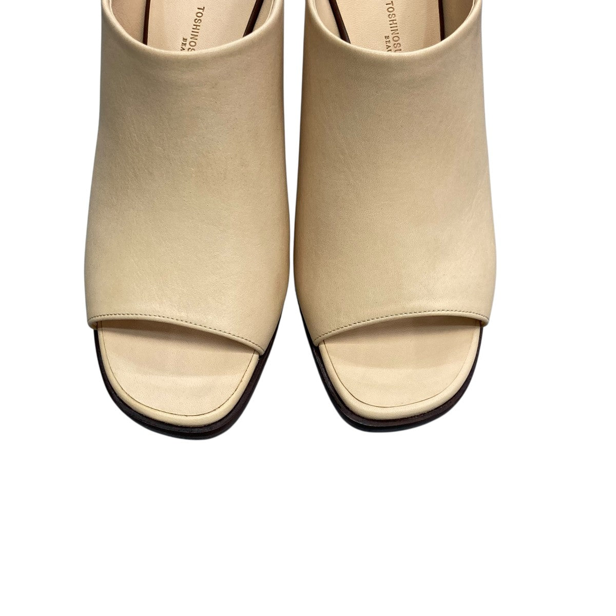 HYKE×BEAUTIFUL SHOES LEATHER MULES(OPEN TOE)サンダル19177 古着・中古-5枚目のアイテム画像
