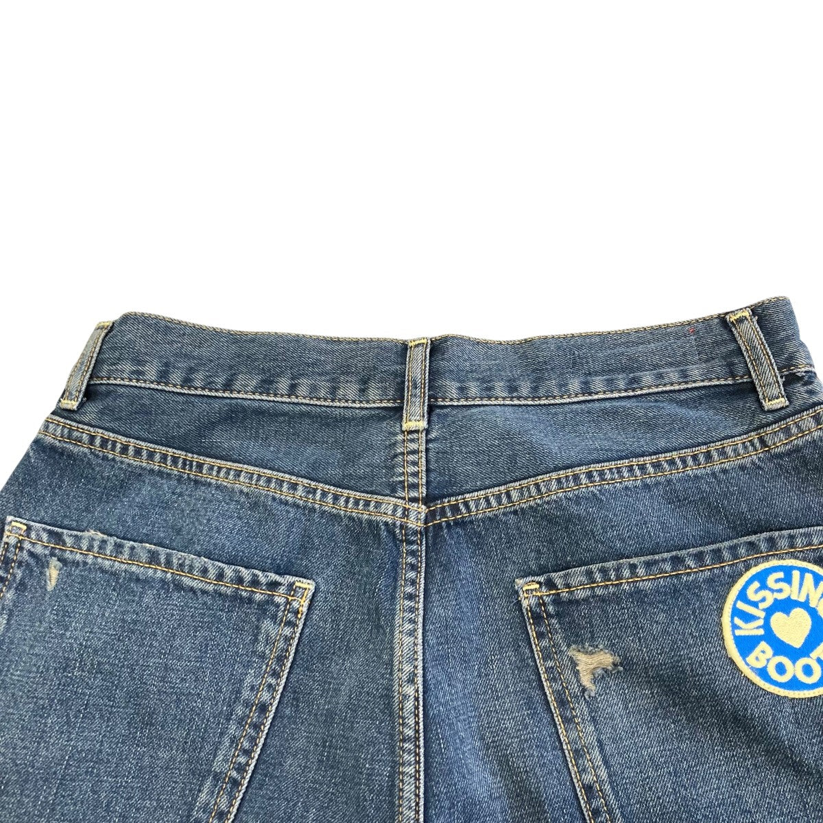 ZARA×HARRY LAMBERT RIPPED BAGGY FIT JEANSデニムパンツ6688