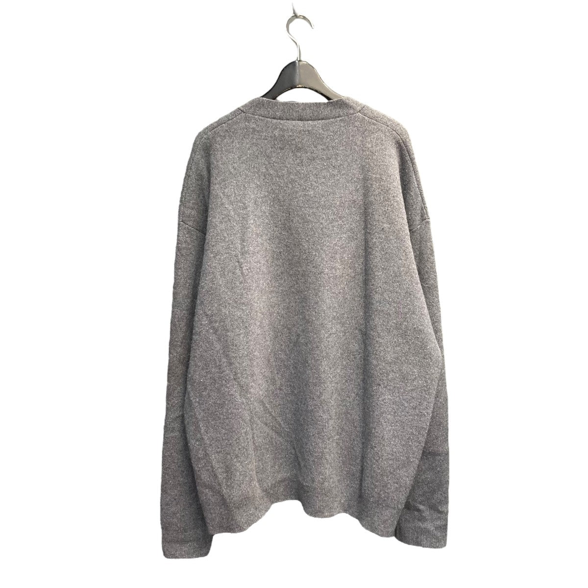 GUCCIグレー ジップアップ カーディガンLサイズ GUCCIグレー ジップアップ カーディガンLサイズ