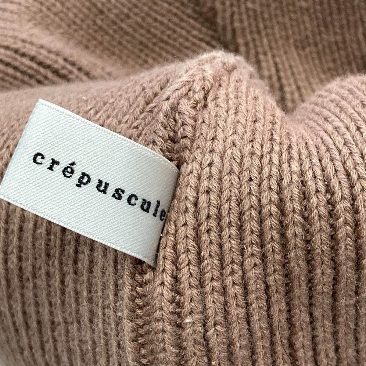 abcwing クレプスキュール コットン100% ニット crepuscule (クレプスキュール) Knit Tee / ニットT