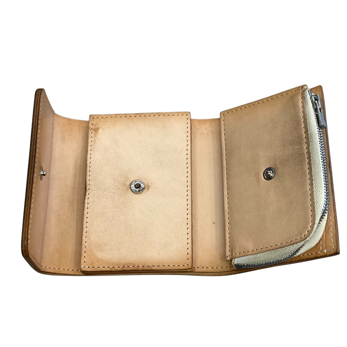 Hender Schemebellows wallet 三つ折り財布 ブラウン 全国通販】Hender Scheme