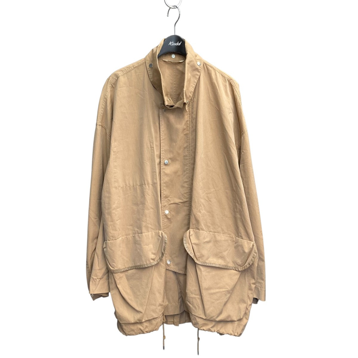21ss AURALEE カバーオール ブラウン サイズ5 A21SB01CK AURALEE オーラリー A21SB01CK COTTON LINEN LENO BLOUSON