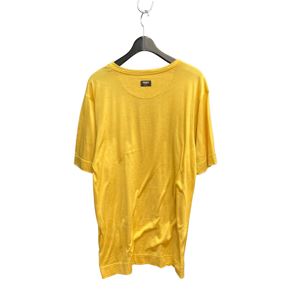 FENDI LOGO SILK S S T-SHIRT半袖カットソーFY0936 ABQS 古着・中古-2枚目のアイテム画像