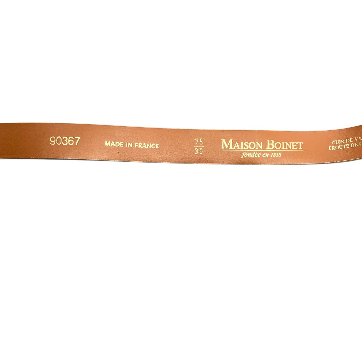MAISON BOINET ベルト 古着・中古-3枚目のアイテム画像