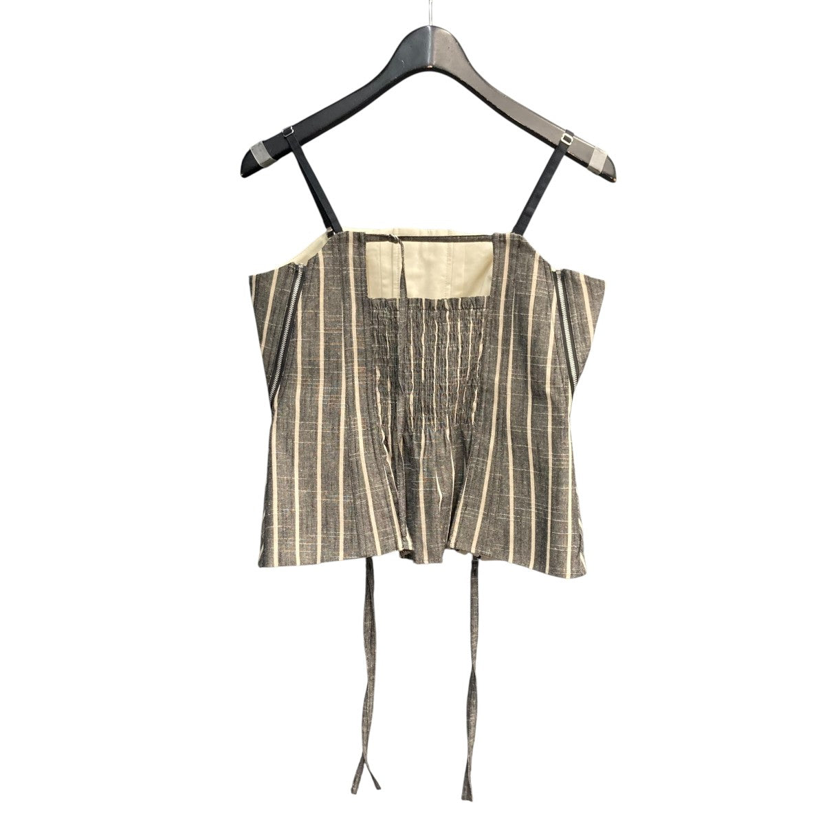 MAISON SPECIAL(メゾンスペシャル) Stripe Lace Up Bustier