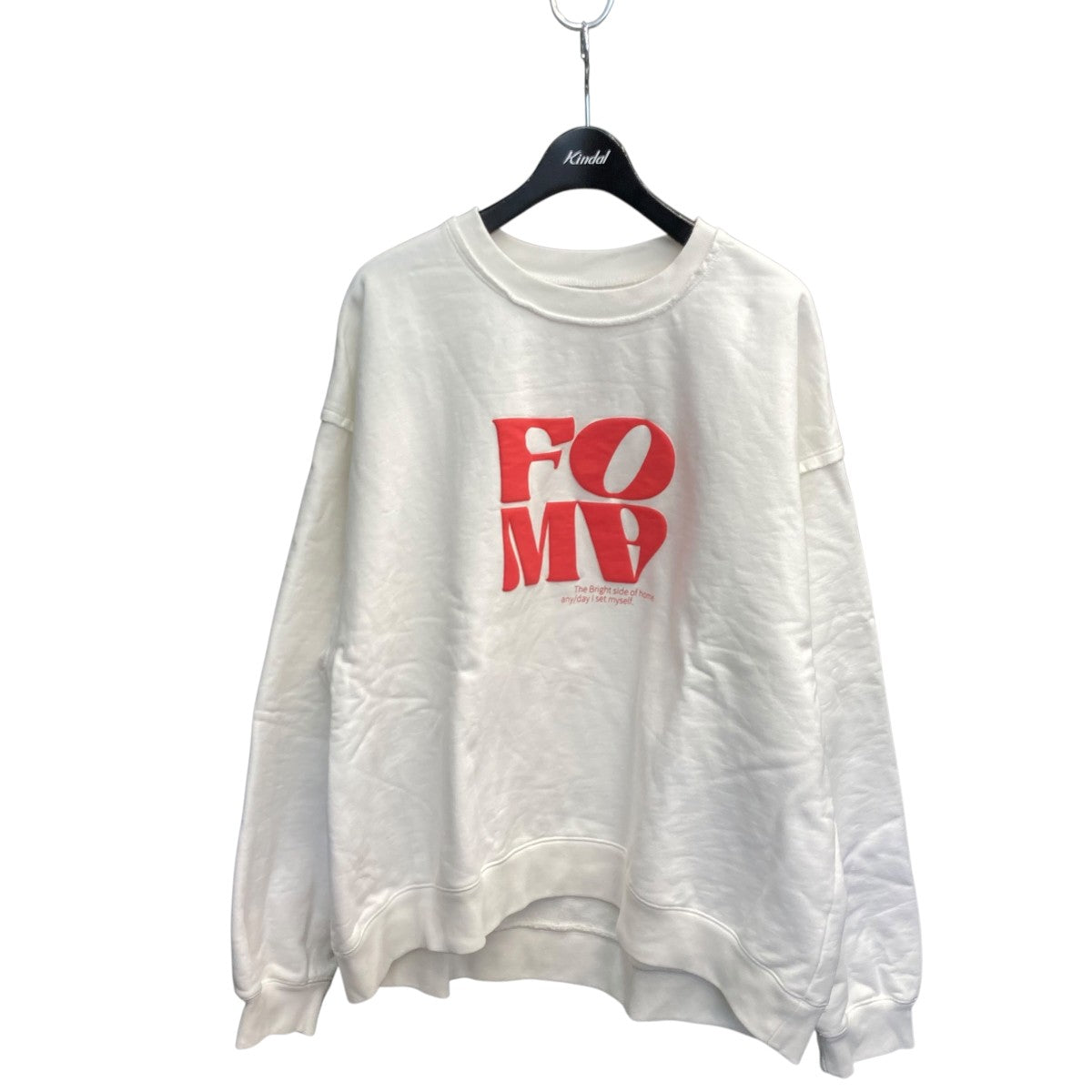 MAISON SPECIAL(メゾンスペシャル) FOAM Puff Printing Pullover
