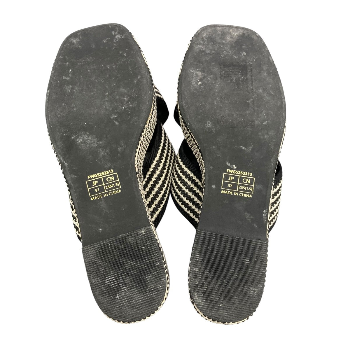 FRAY ID(フレイアイディー) バリエーションウェッジサンダル厚底