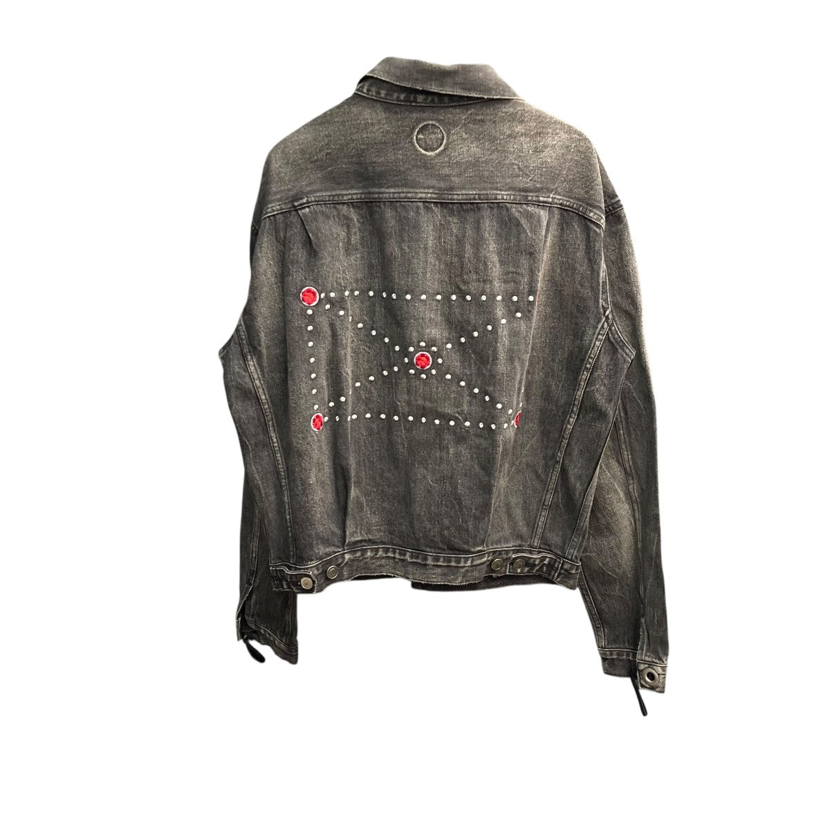 Embroidery studs denim jacketデニムジャケット23010102