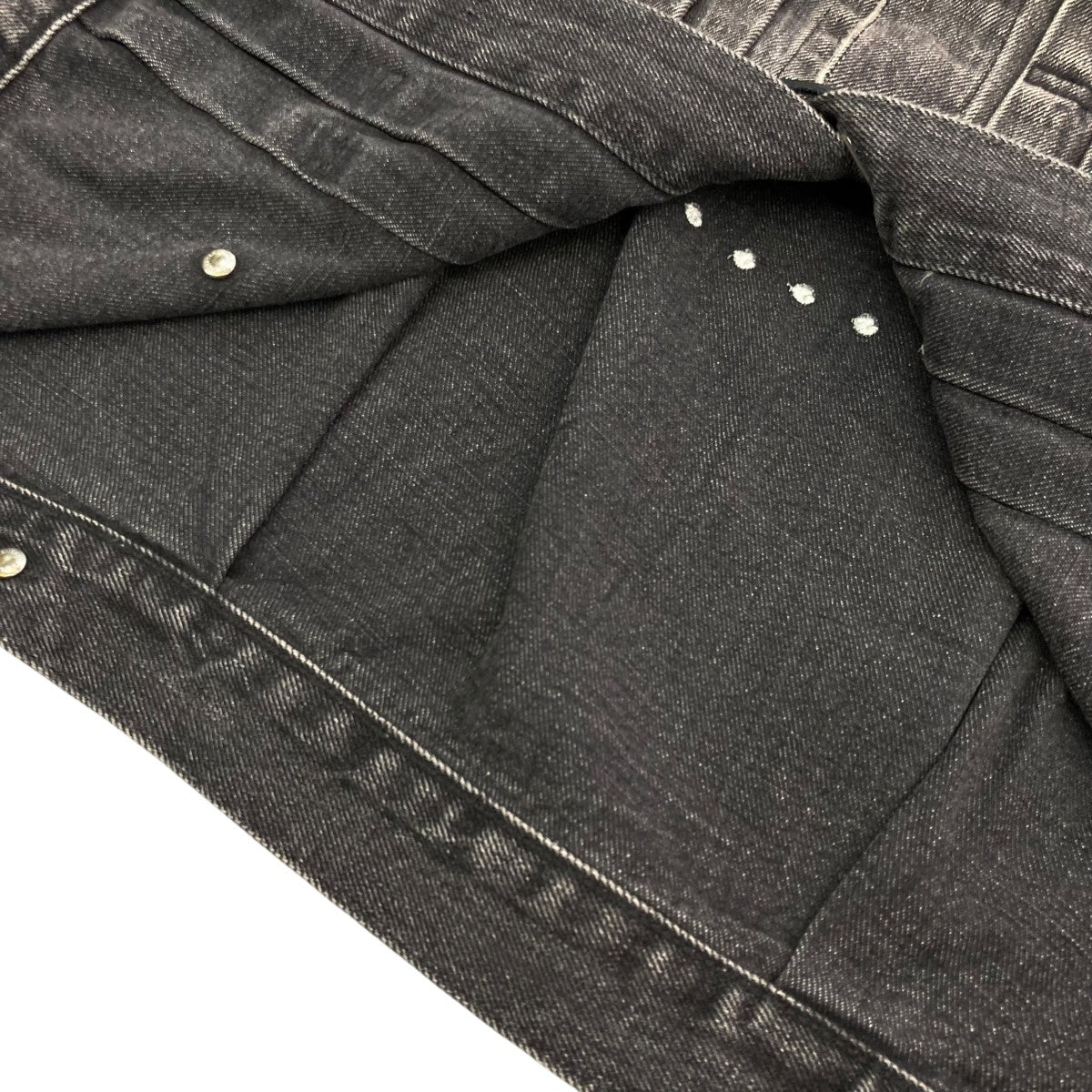 Embroidery studs denim jacketデニムジャケット23010102