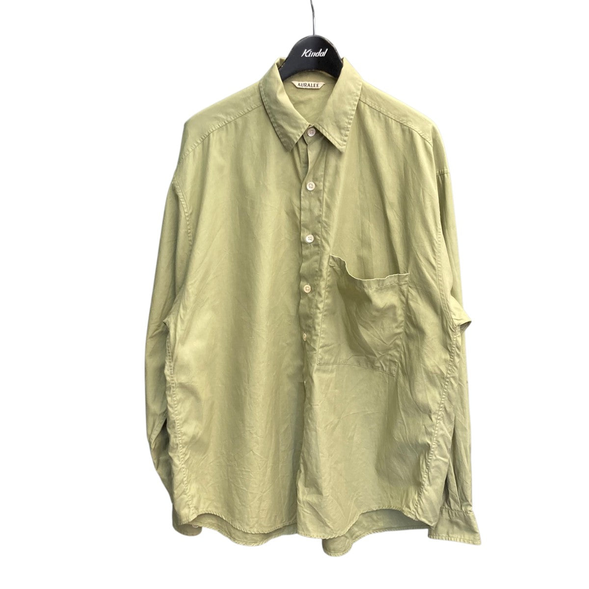 AURALEE(オーラリー) 17AWWASHED FINX TWILL CPO SHIRT