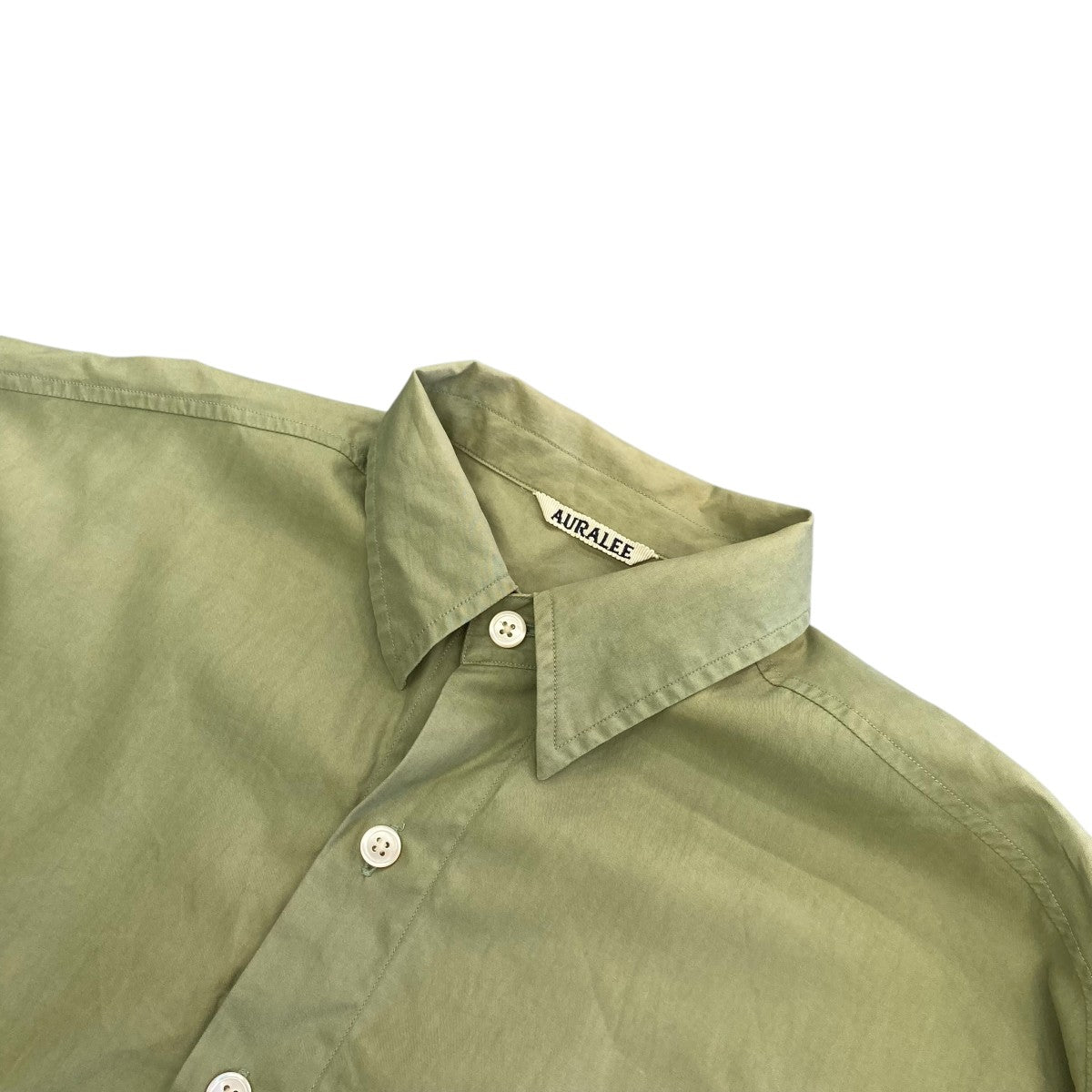 AURALEE(オーラリー) 17AWWASHED FINX TWILL CPO SHIRT