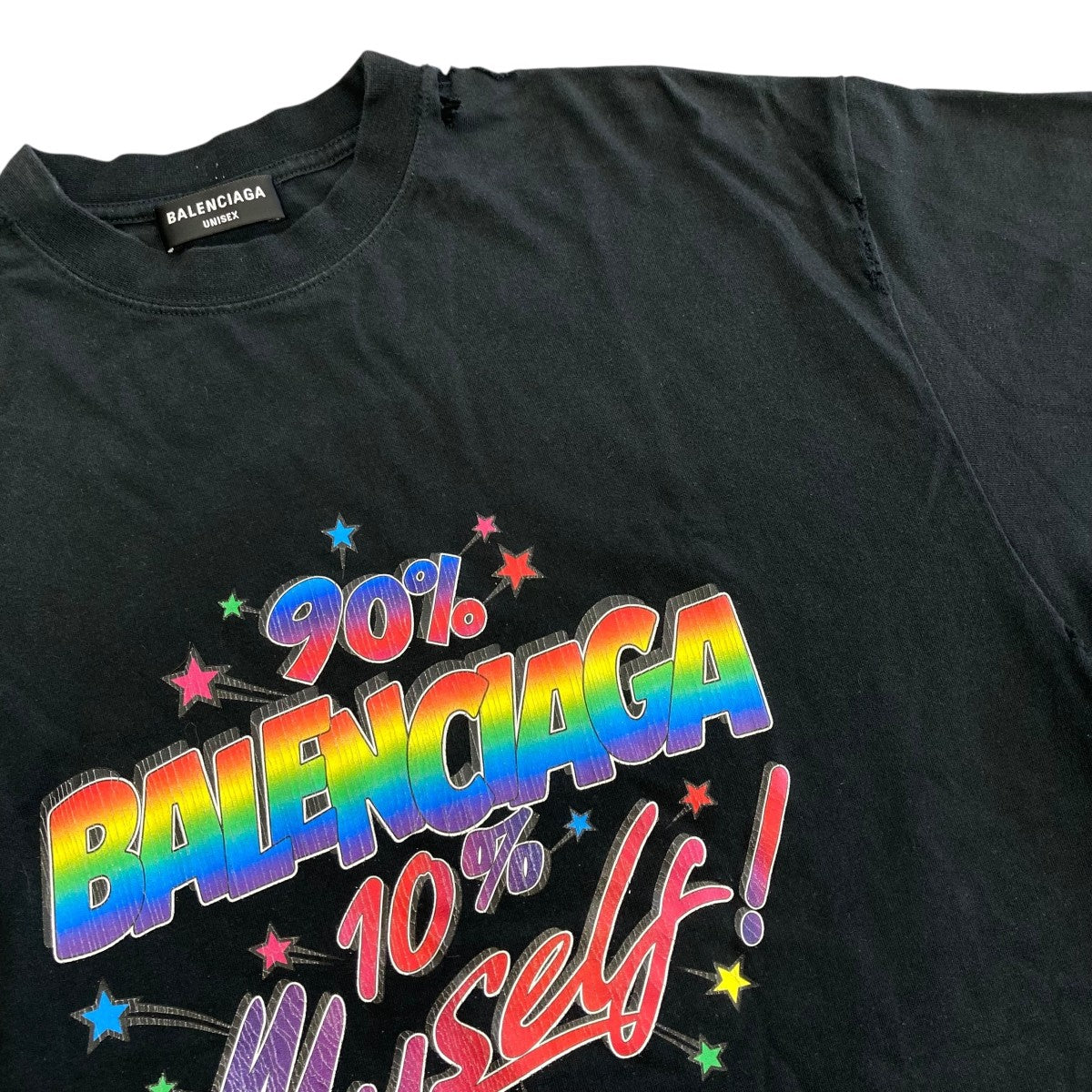 BALENCIAGA(バレンシアガ) 22AWTシャツ641675 641675 ブラック