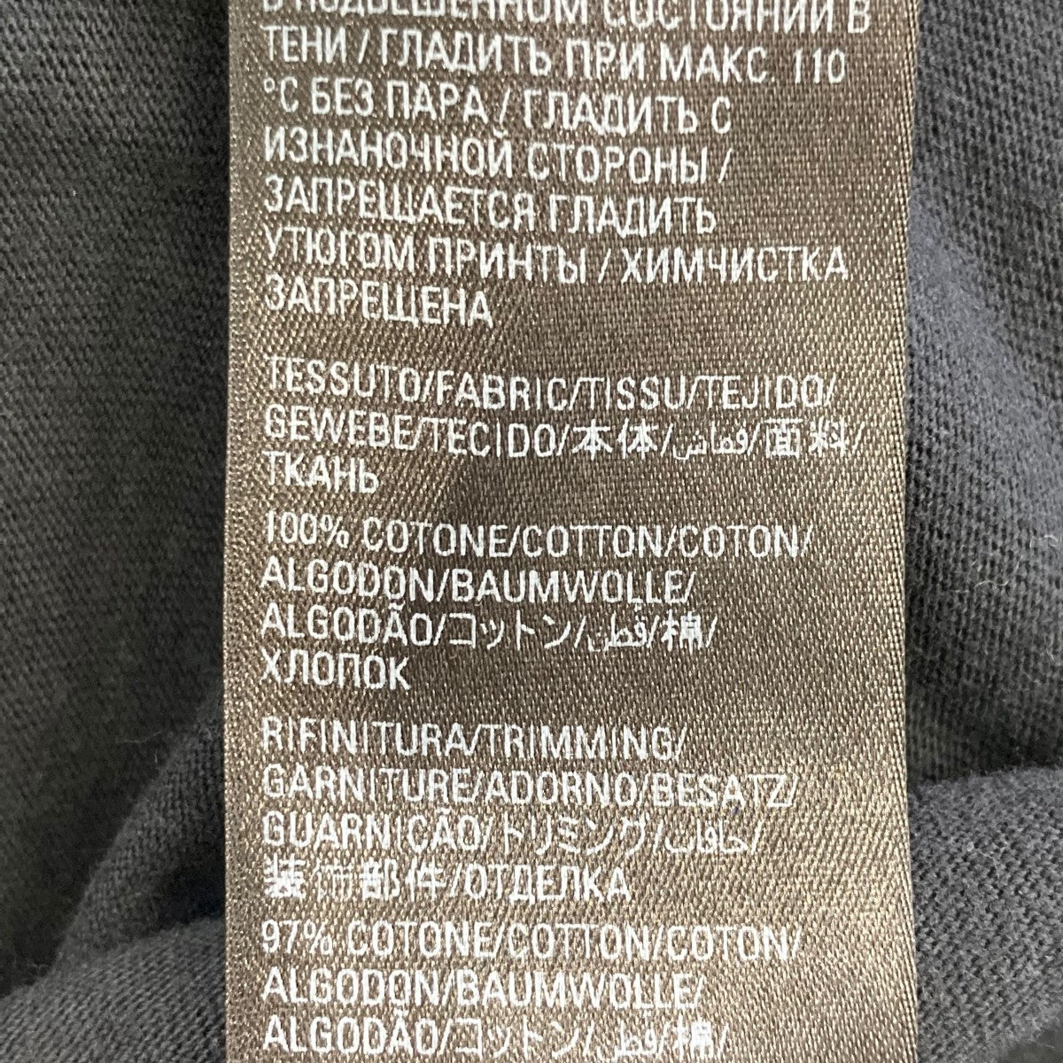 BALENCIAGA(バレンシアガ) 22AWTシャツ641675 641675 ブラック