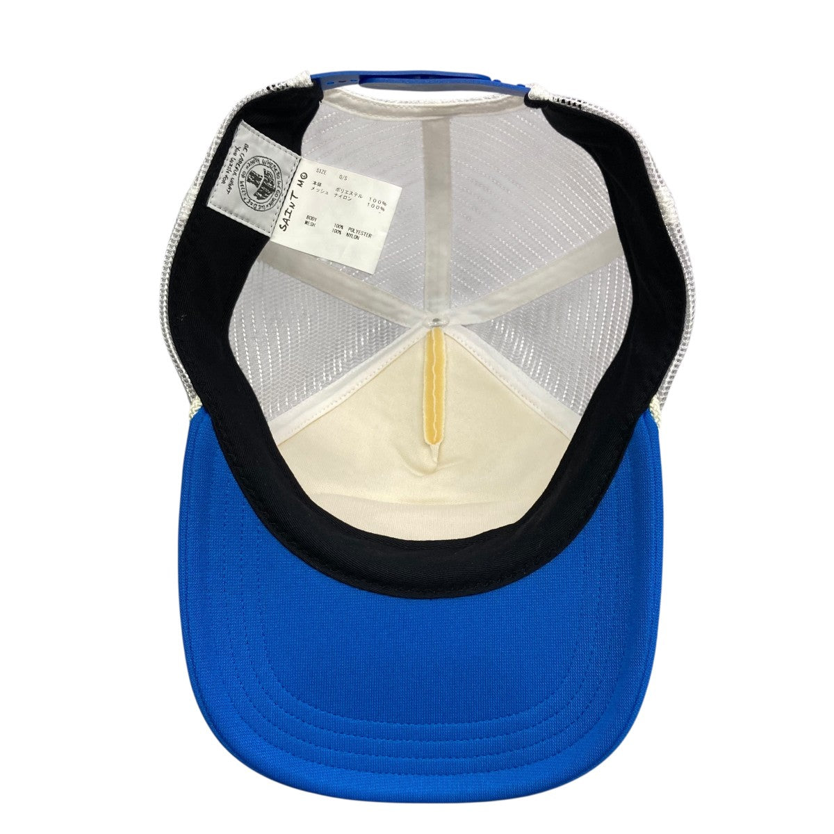 SAINT MICHAEL キャップ セントマイケル SAINT Mxxxxxx SAINT Cap （White / Blue