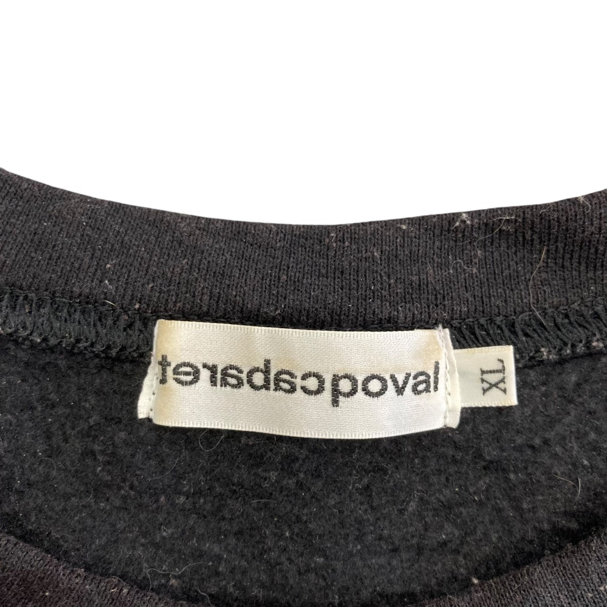 cabaret poval(キャバレーポバール) Newwave Crewneckクルー