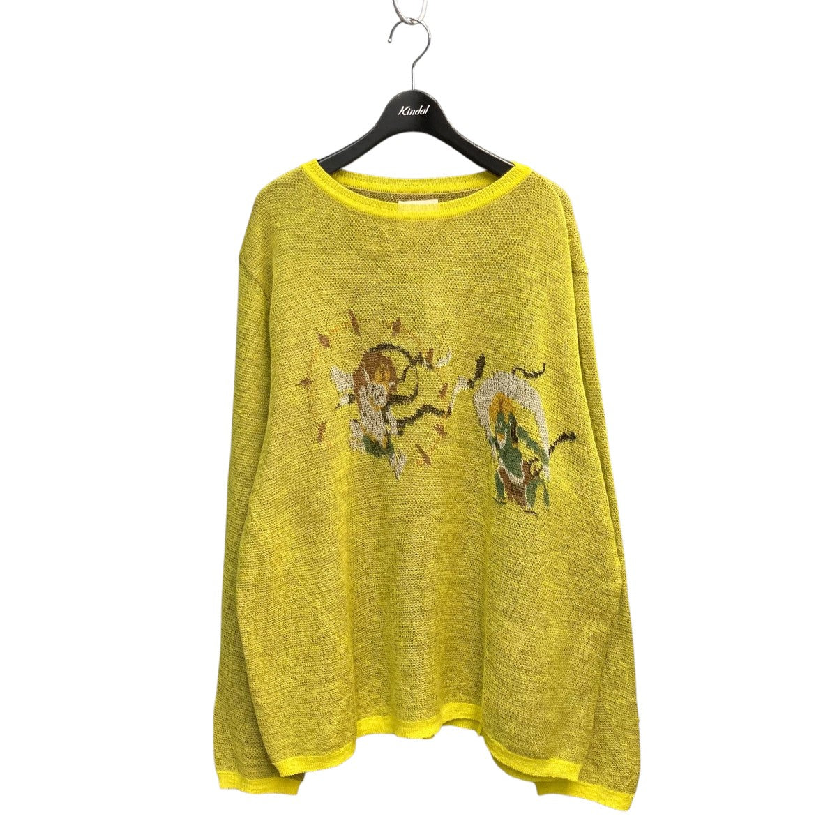 Kota Gushiken(コウタグシケン) 21SSモナリザニット半袖Tシャツ