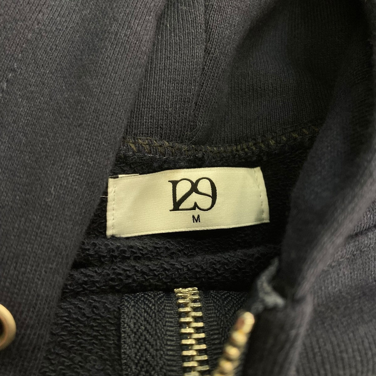 ILLIGO LOGO PATCH HOODIE ZIP-UPジップパーカー 古着・中古-5枚目のアイテム画像