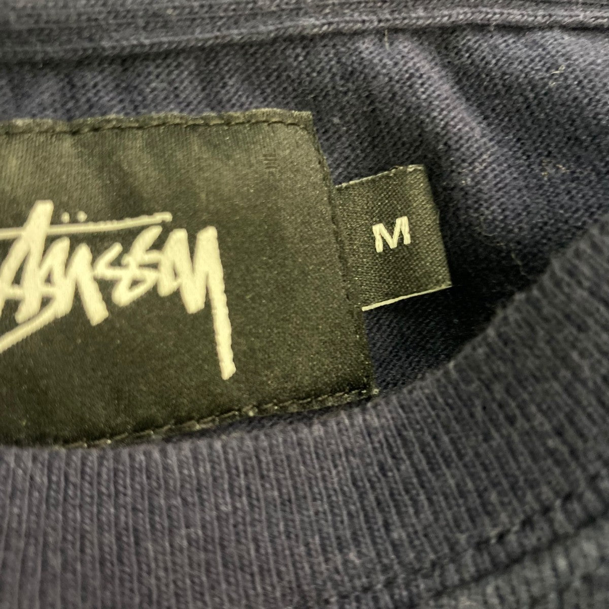 Stüssy ダークグレー クルーネック スウェット M Stüssy ダークグレー クルーネック スウェット M