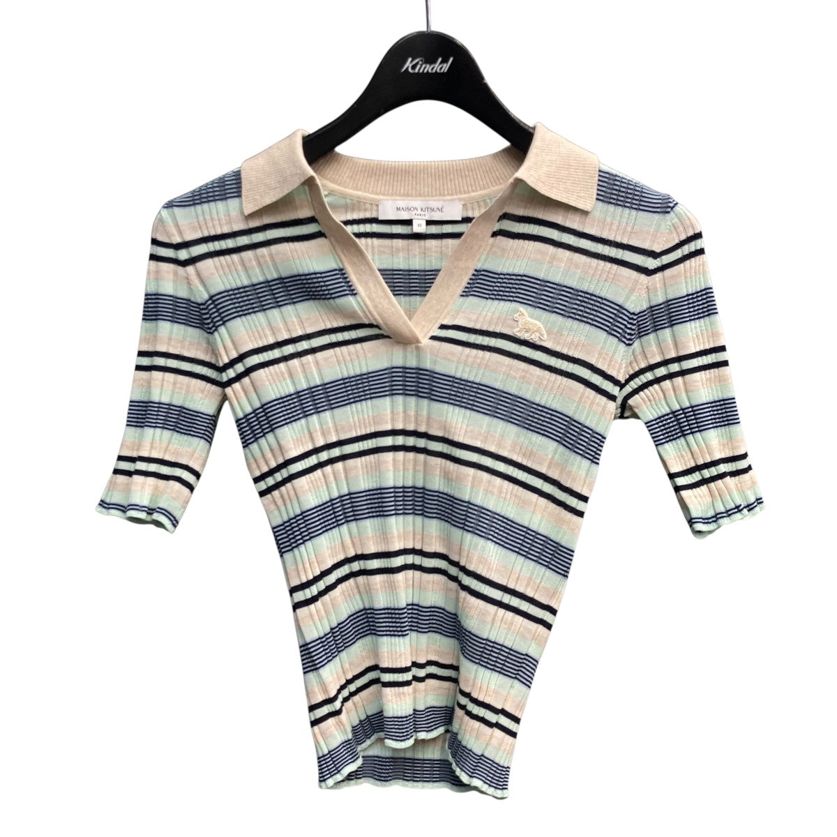 MAISON KITSUNE ポロシャツOW00203KT1122 古着・中古-1枚目のアイテム画像