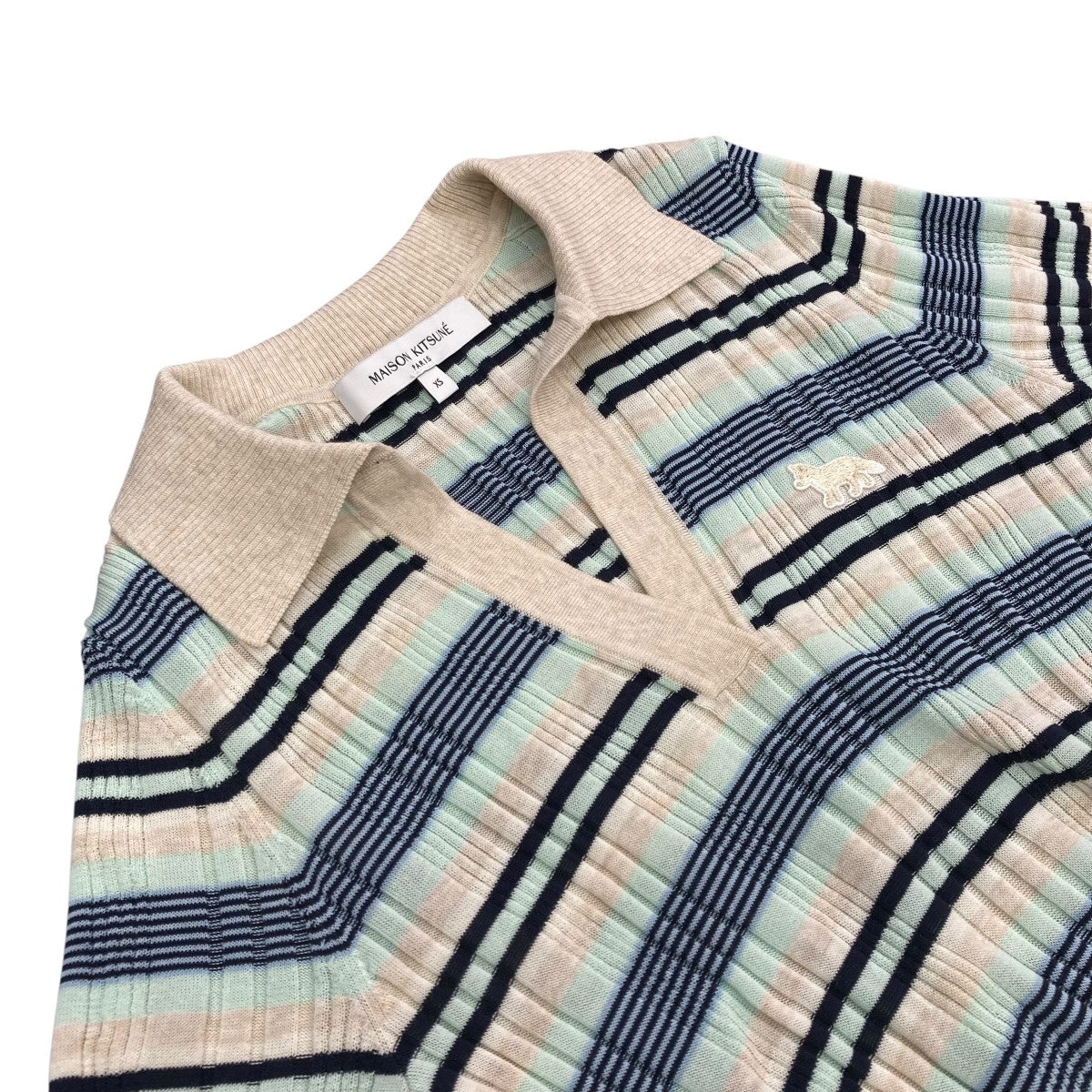 MAISON KITSUNE ポロシャツOW00203KT1122 古着・中古-3枚目のアイテム画像