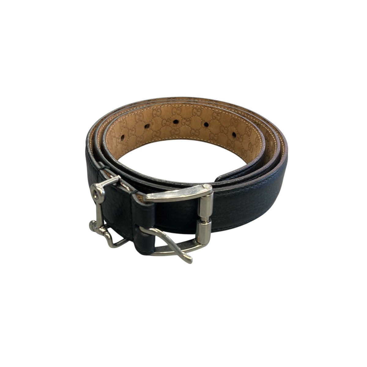 GUCCI(グッチ) レザーベルト322081 322081 ブラック｜【公式