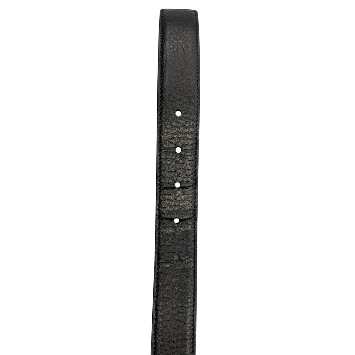 GUCCI 黒 レザー ベルト レディース GGマーモント〕シャイニーバックル レザー ベルトブラック