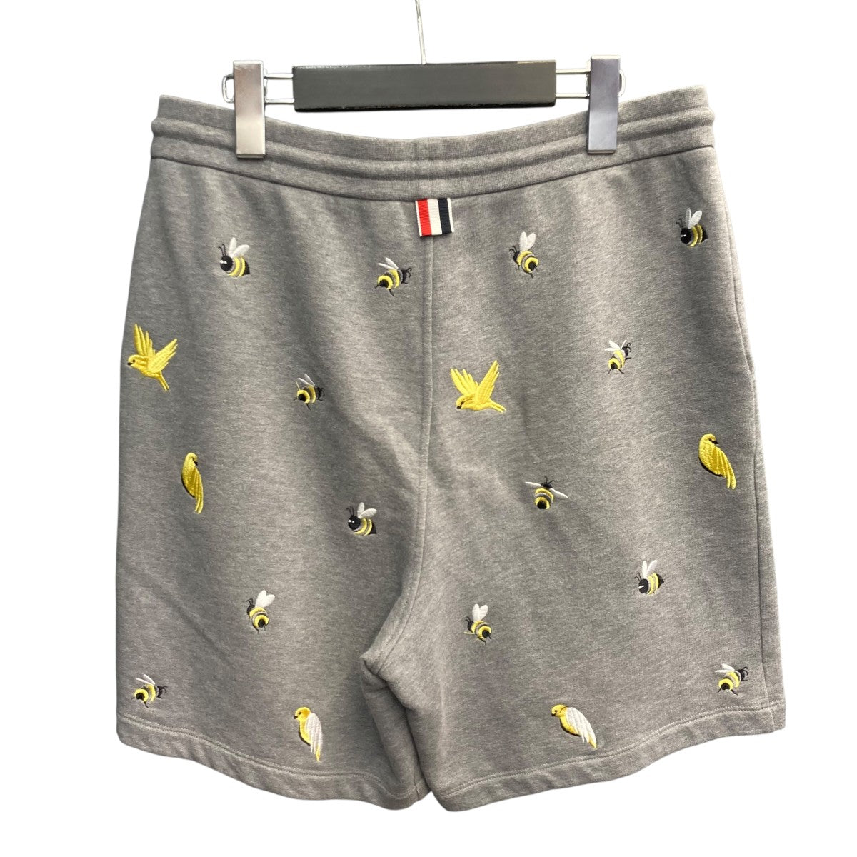 Thom Browne Bird and Bee Embroidered ShortsハーフパンツMJQ162E-06931-035 古着・中古-2枚目のアイテム画像