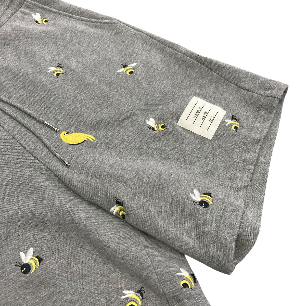 Thom Browne Bird and Bee Embroidered ShortsハーフパンツMJQ162E-06931-035 古着・中古-4枚目のアイテム画像