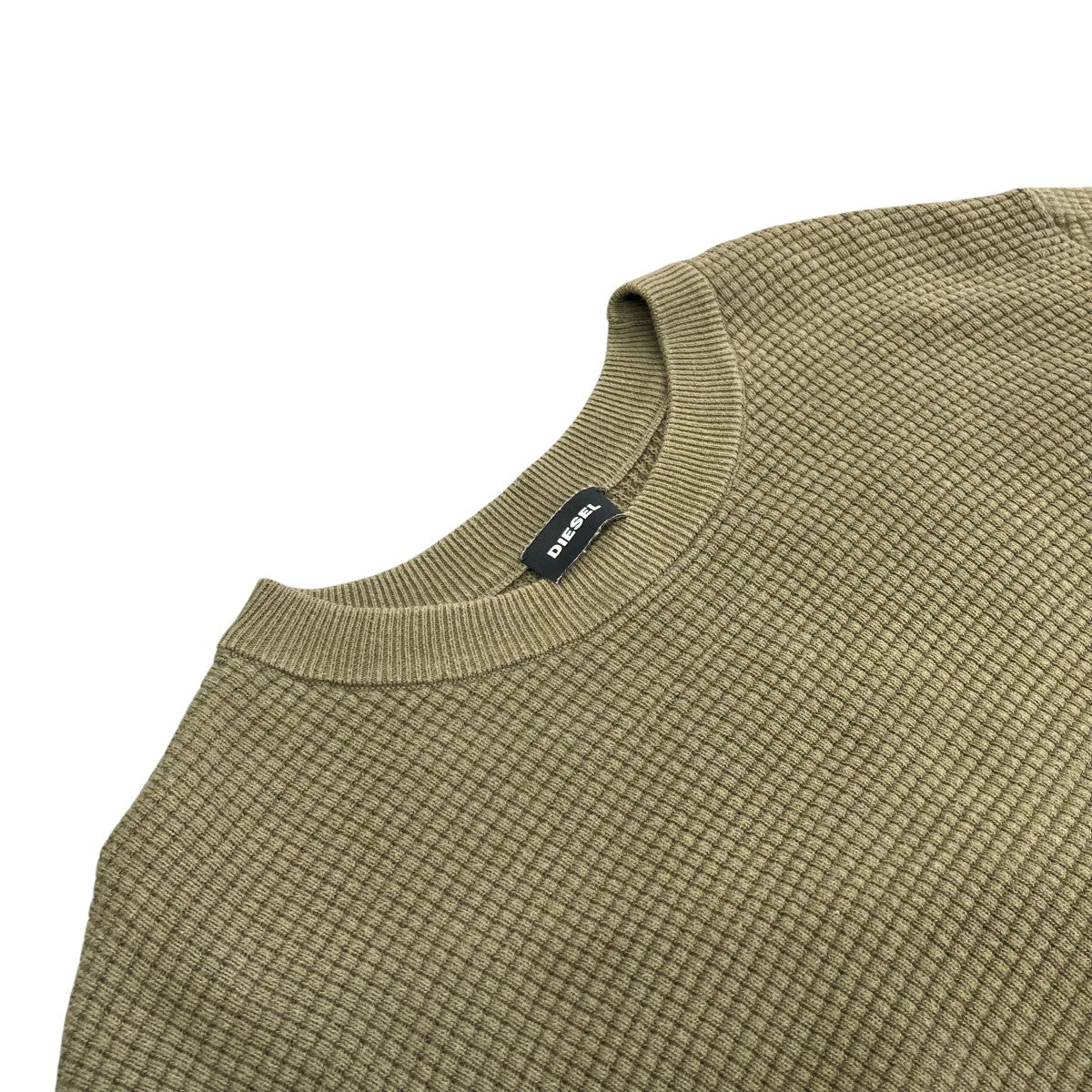 ディーゼルニット DIESEL(ディーゼル) クルーネックニット グリーン サイズ M