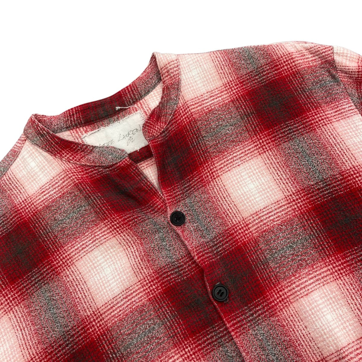 GREG LAUREN(グレッグローレン) FLANNEL STUDIO SHIRTチェックシャツ