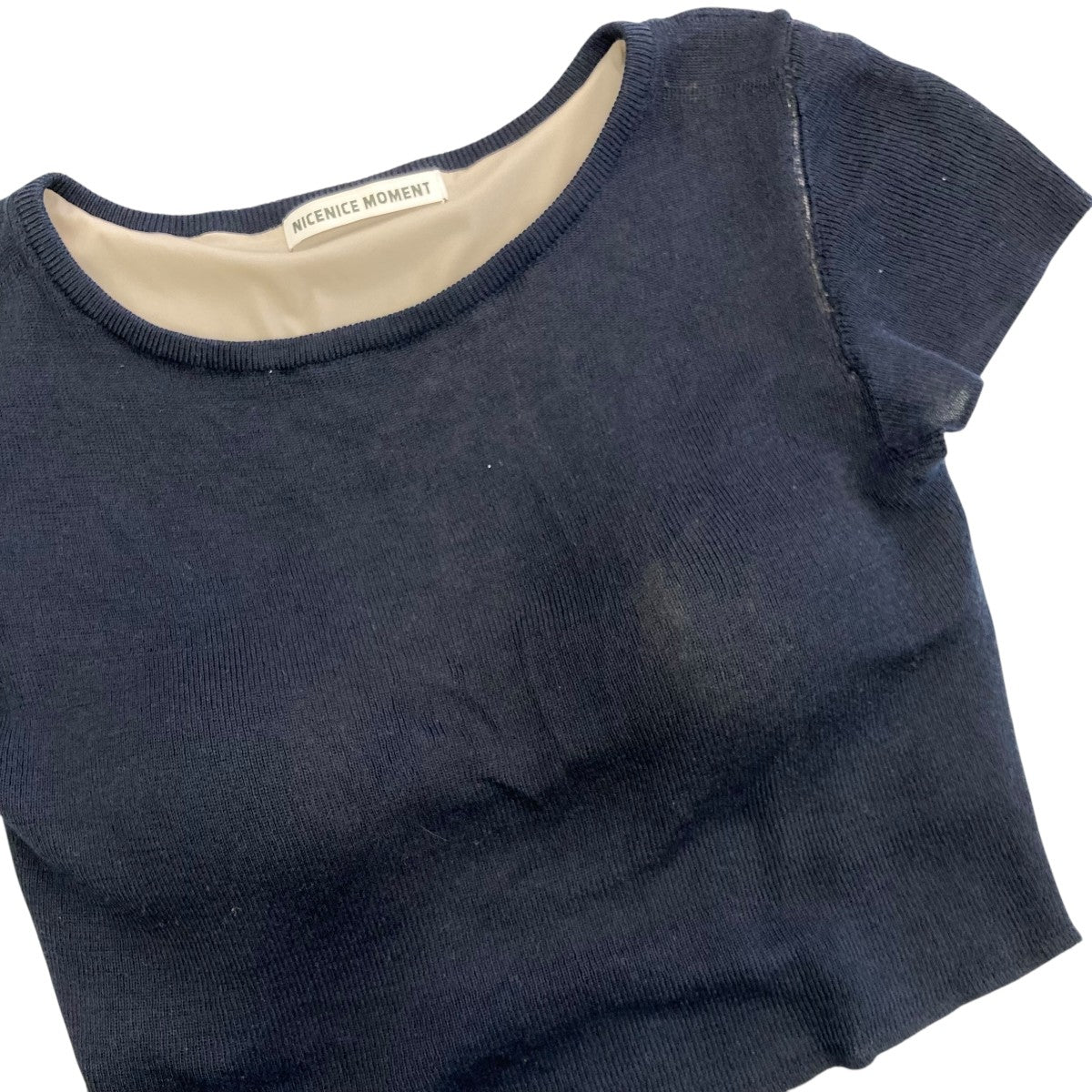 NICENICE MOMENT CAP SLV BRALETTEフレンチスリーブブラレットN1 25A 006 古着・中古-3枚目のアイテム画像