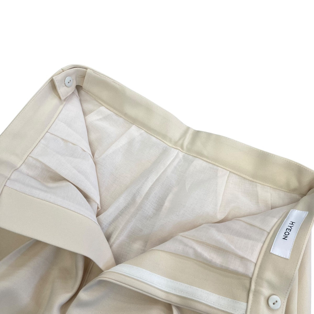 HYEON(ヘヨン) carrot pants2タックパンツHY00REPT-01 HY00REPT-01