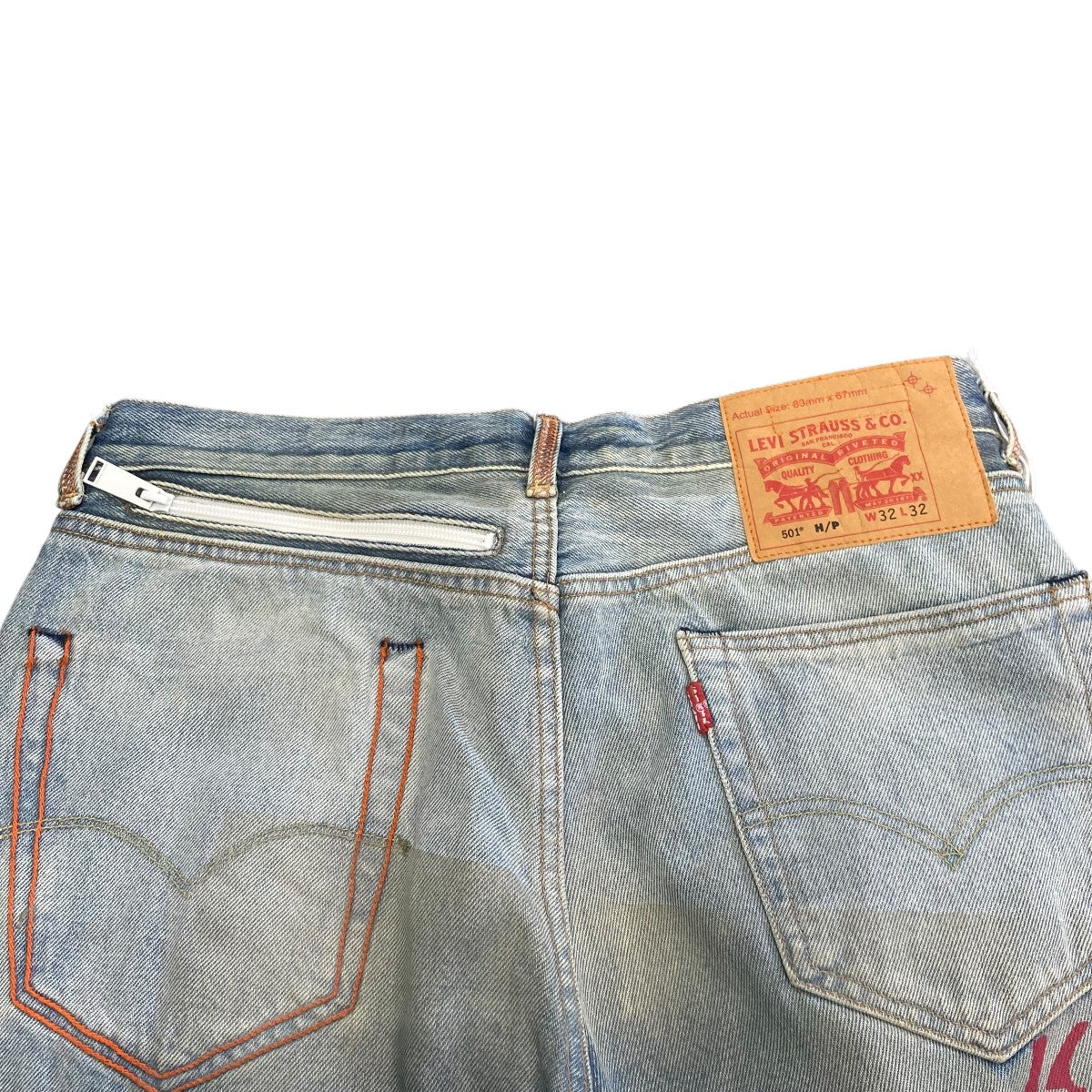 HERON PRESTON×LEVI'S デニムパンツHMYS20-410 HMYS20-410