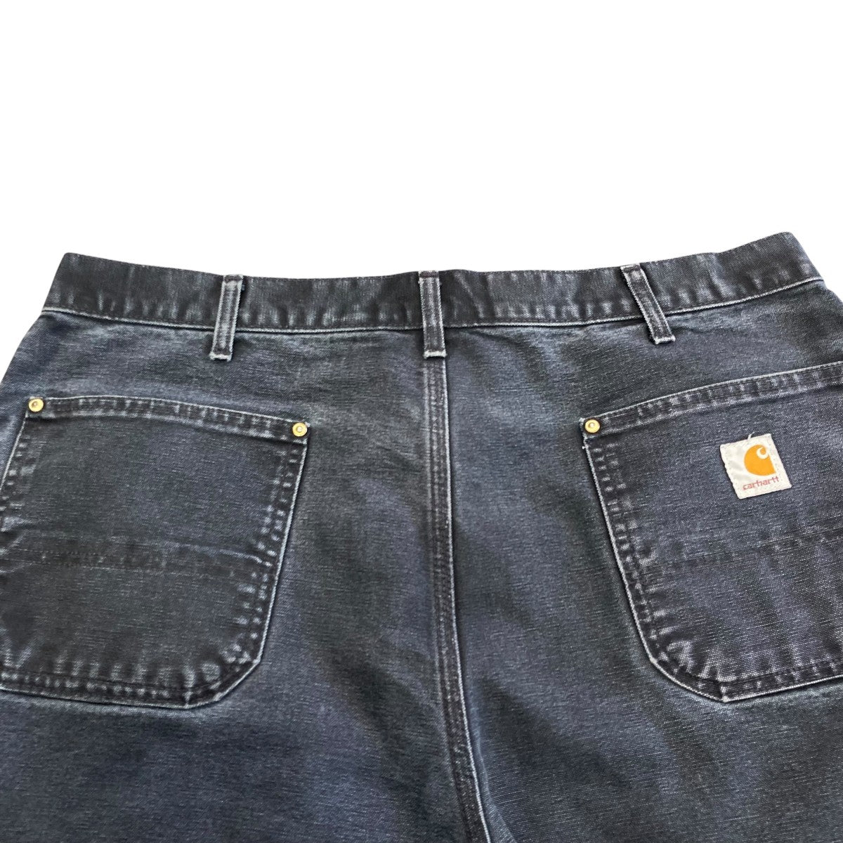 U*h様 【古着/黒】Carhartt 15年製 ダブルニー ブラック 42×3 U*h様 【古着/黒】Carhartt 15年製 ダブルニー ブラック 42×3
