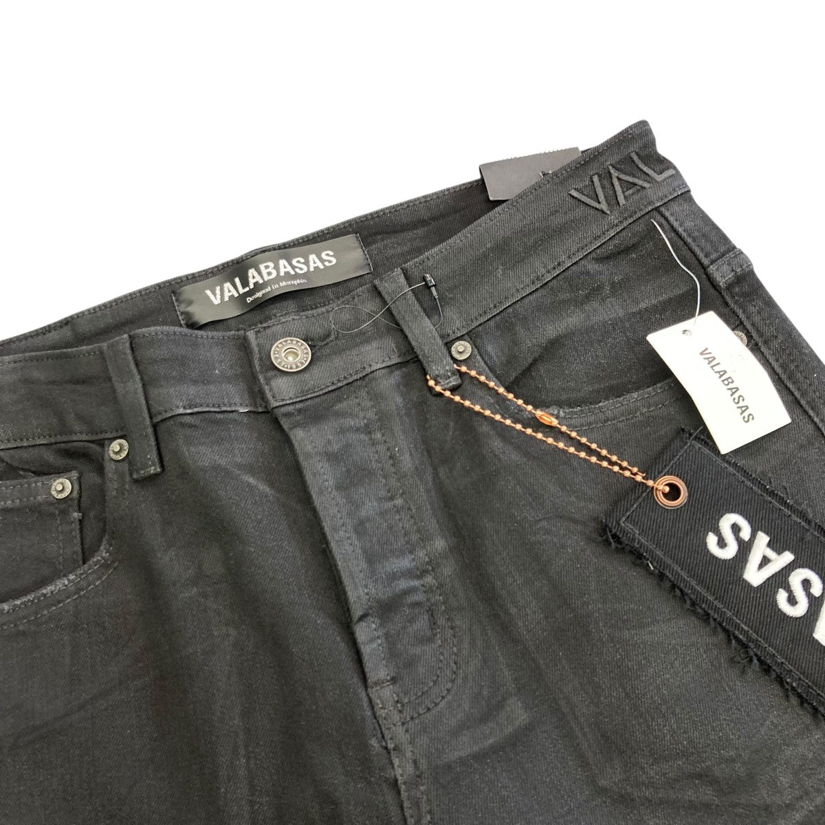 VALABASAS(ヴァラバサス) Mr．STACKED STACKED FLARE JEANデニム