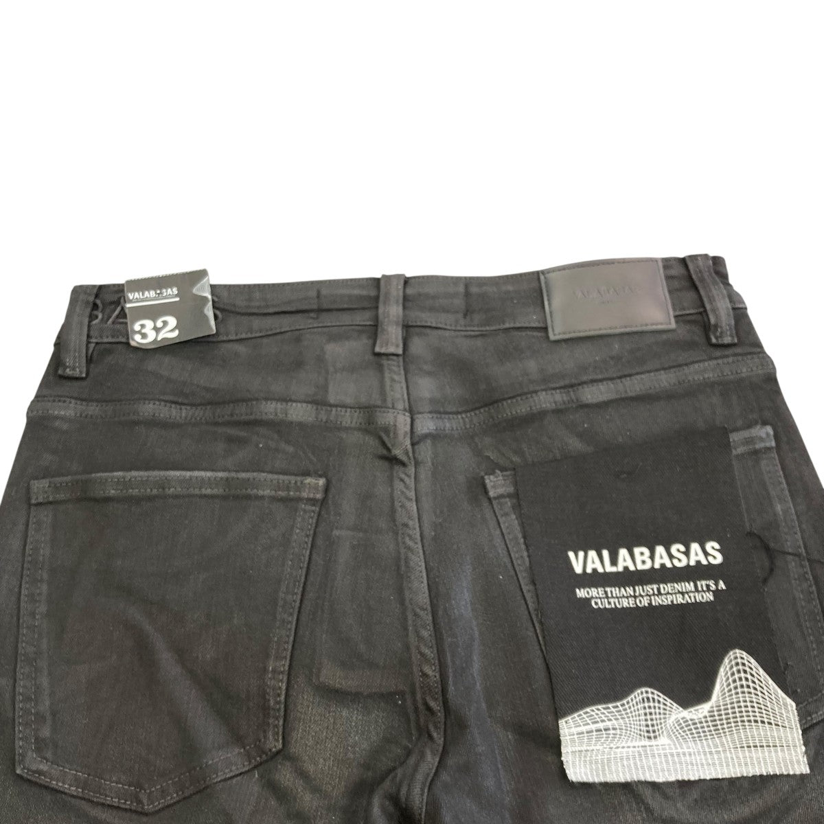 VALABASAS(ヴァラバサス) Mr．STACKED STACKED FLARE JEANデニム