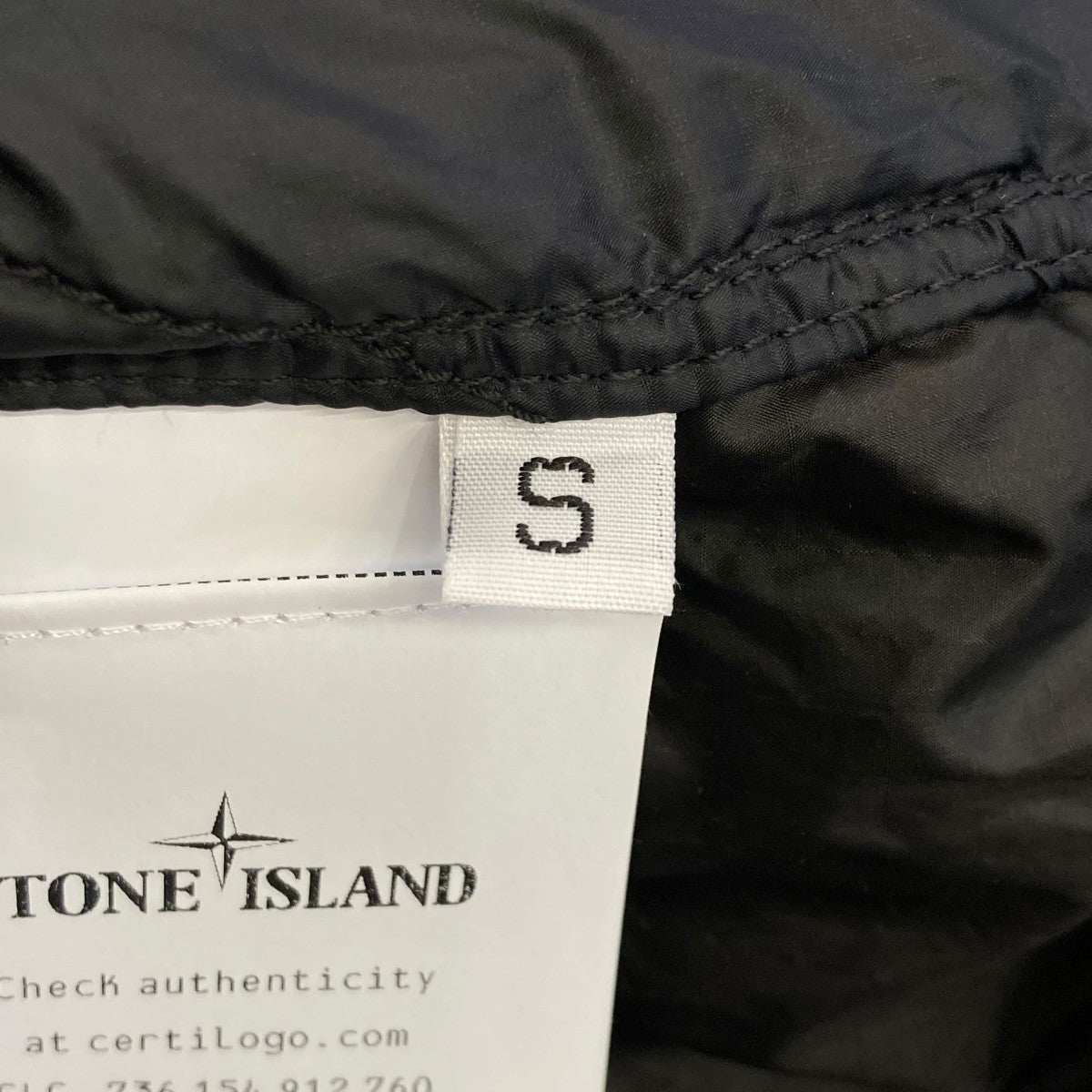 STONE ISLAND Ripstop Light HT Nylon JacketナイロンジャケットK2S15Q100007S0163 古着・中古-6枚目のアイテム画像