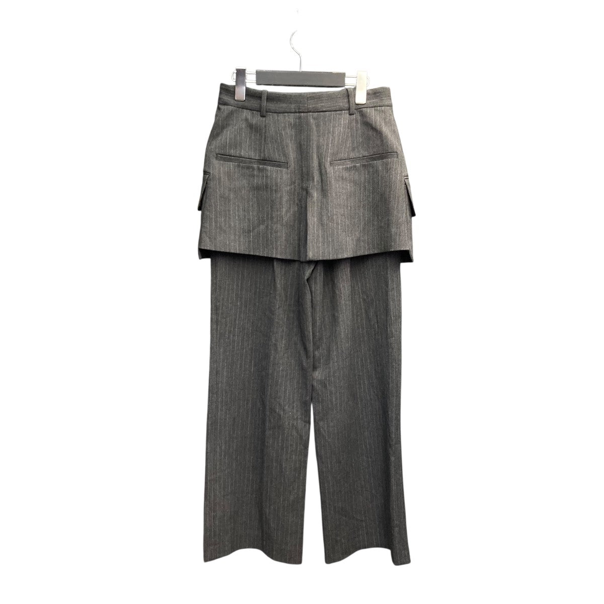 ZARA×MAISON SPECIAL スカート付きパンツ グレー サイズ S