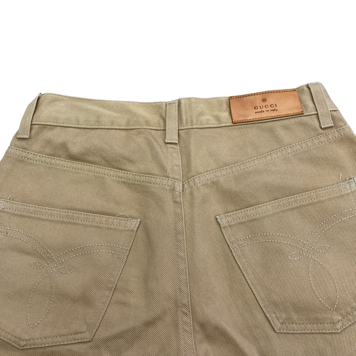 GUCCI デニムパンツ124046 Z1366 古着・中古-4枚目のアイテム画像