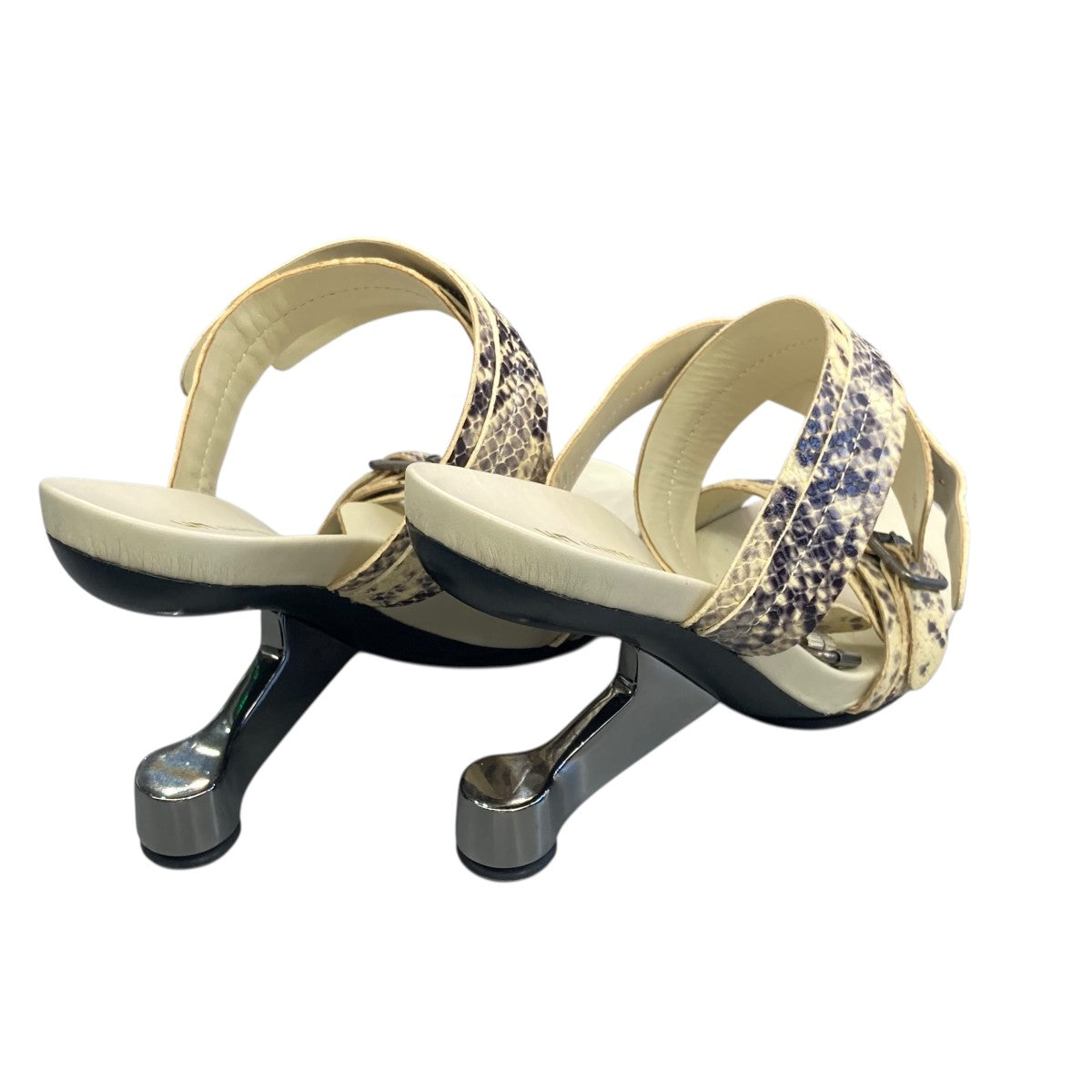 ユナイテッドヌードライトベージュサンダル UNITED NUDE(ユナイテッドヌード) ヒールサンダル ベージュ｜【公式