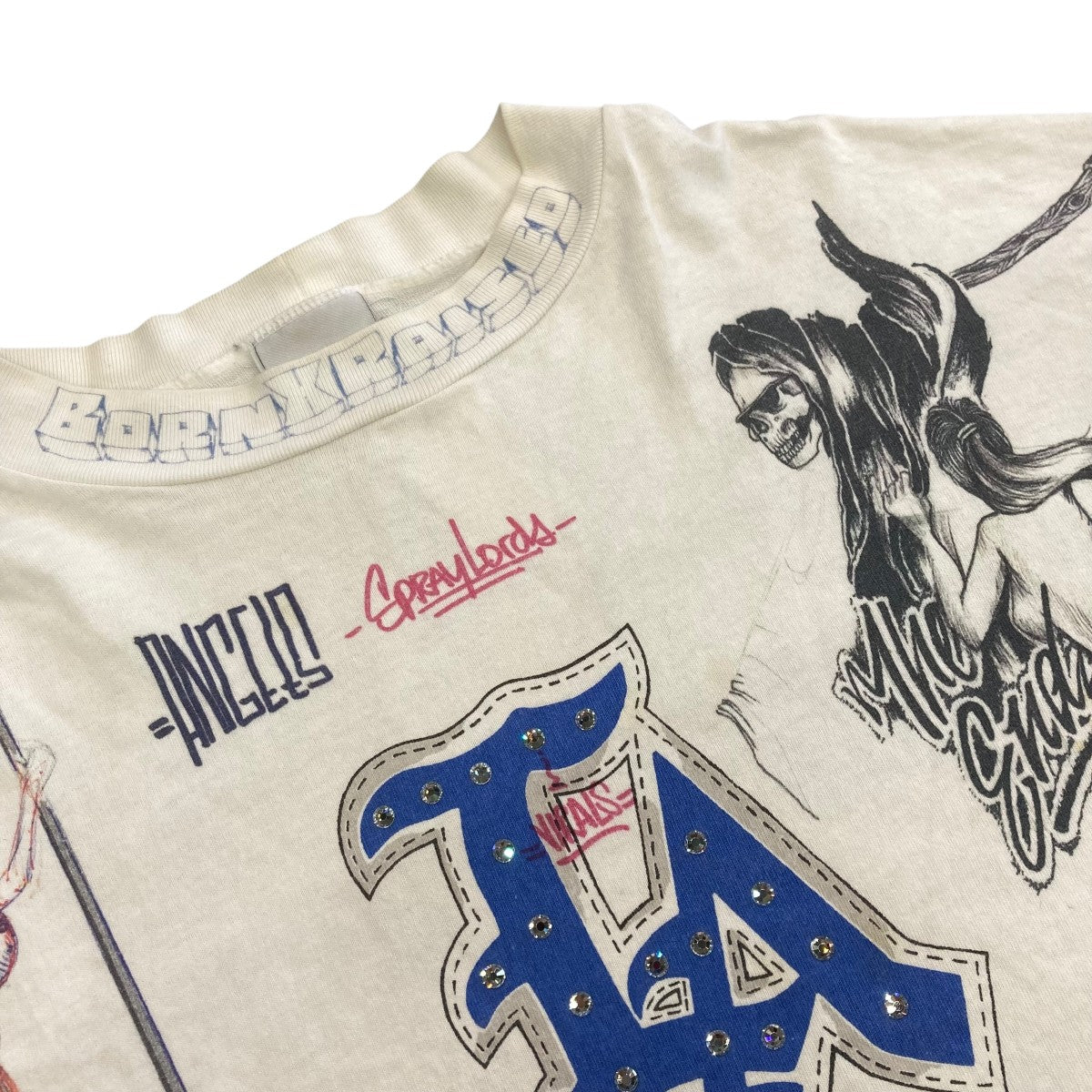 セントマイケル　24SS LS TEE M SAINT MICHAEL(セントマイケル) 24SSBR LS TEEロングスリーブ