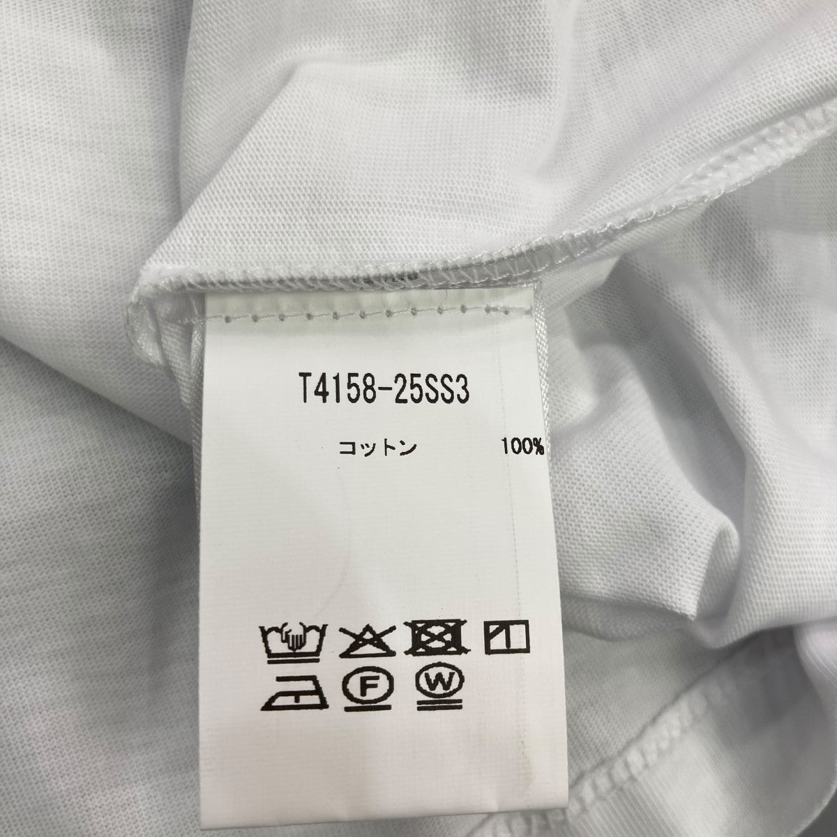 Ganni 25SSBasic Jersey Tattoo Lace Relaxed T-shirtT4158 古着・中古-7枚目のアイテム画像