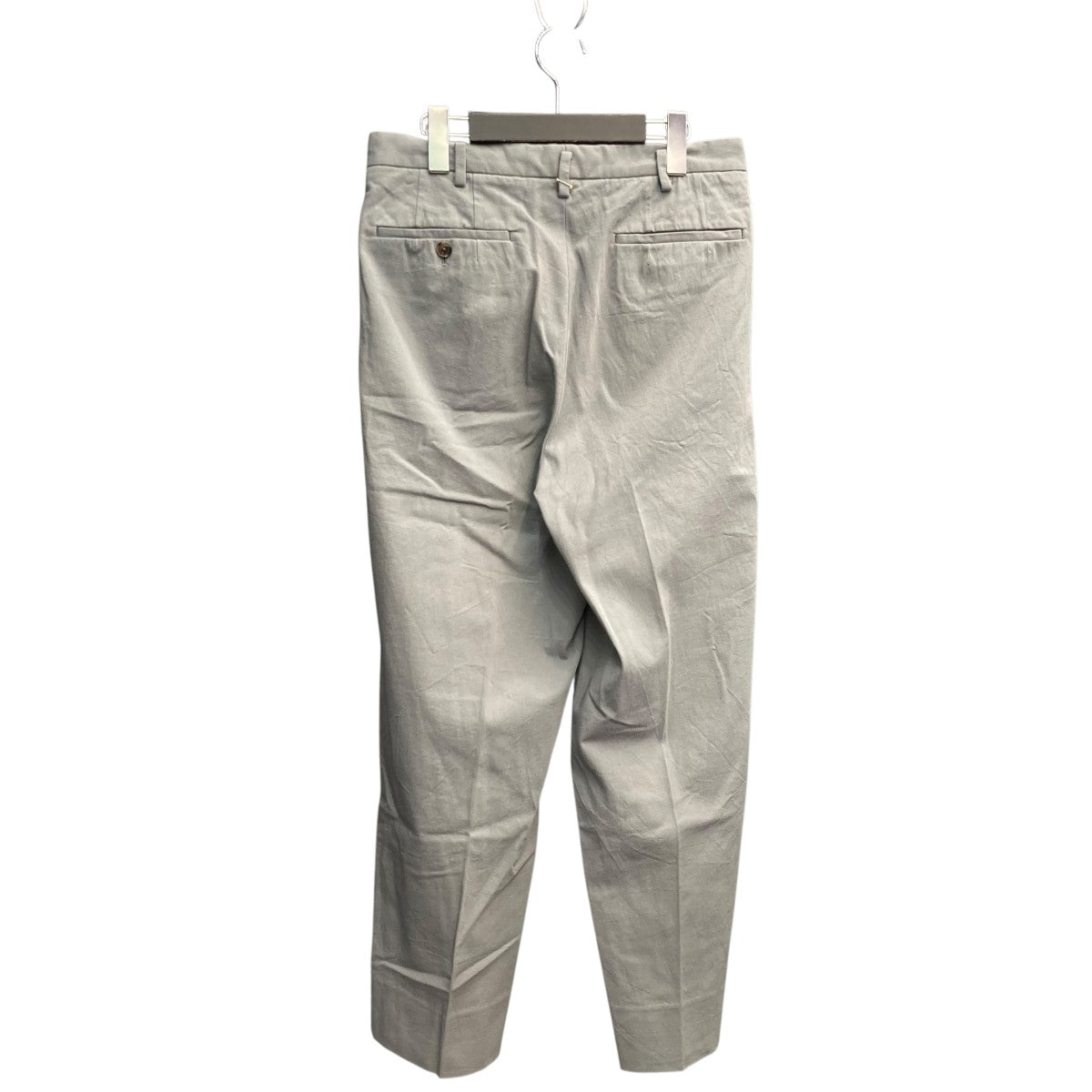 【美品】HEUGN TROUSER006 HEUGN(ユーゲン) TROUSER 006ワイドパンツ グレー サイズ 1