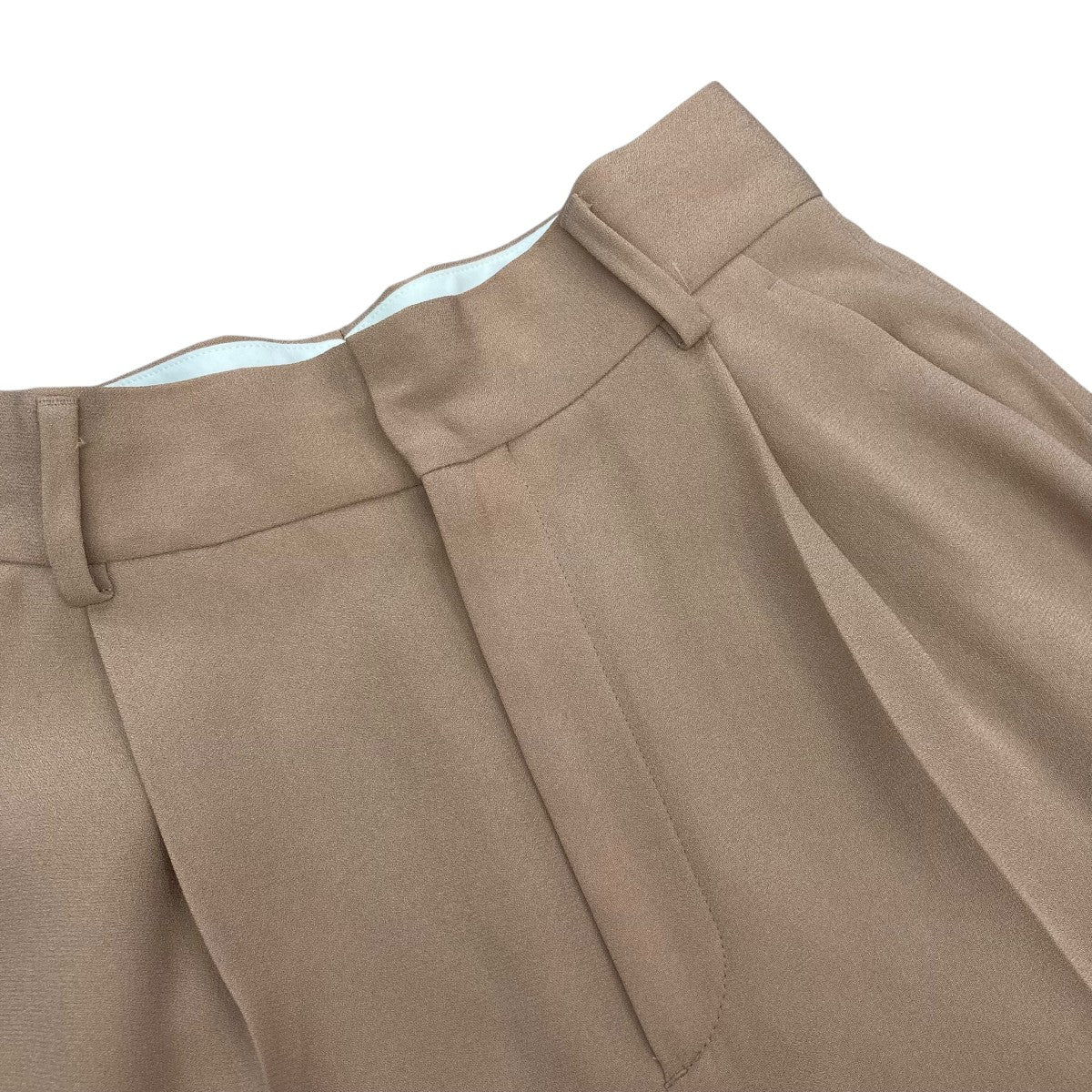6(ROKU) BEAUTY＆YOUTH GEORGETTE TUCK PANTSスラックス8614-202-0175 古着・中古-3枚目のアイテム画像