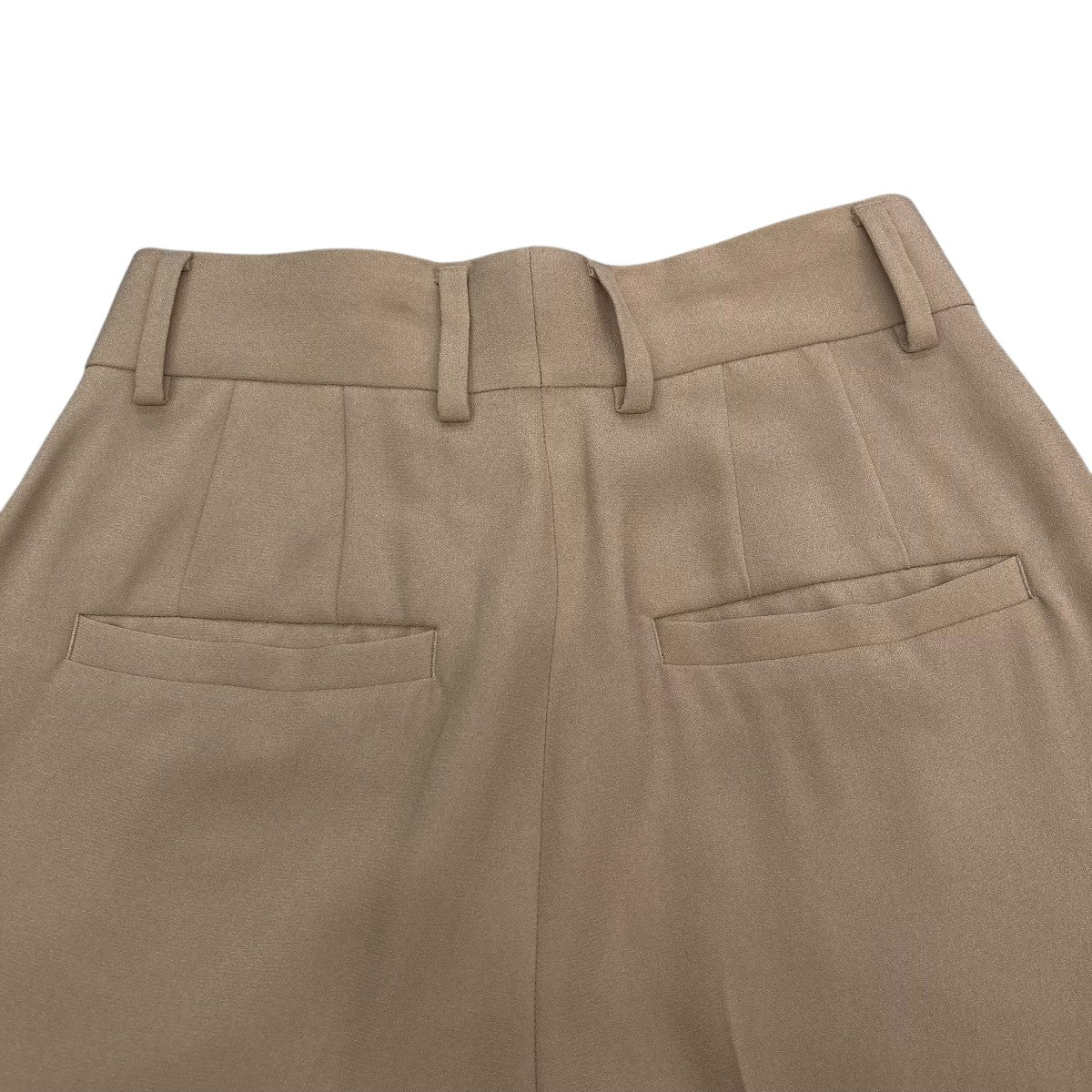 6(ROKU) BEAUTY＆YOUTH GEORGETTE TUCK PANTSスラックス8614-202-0175 古着・中古-4枚目のアイテム画像