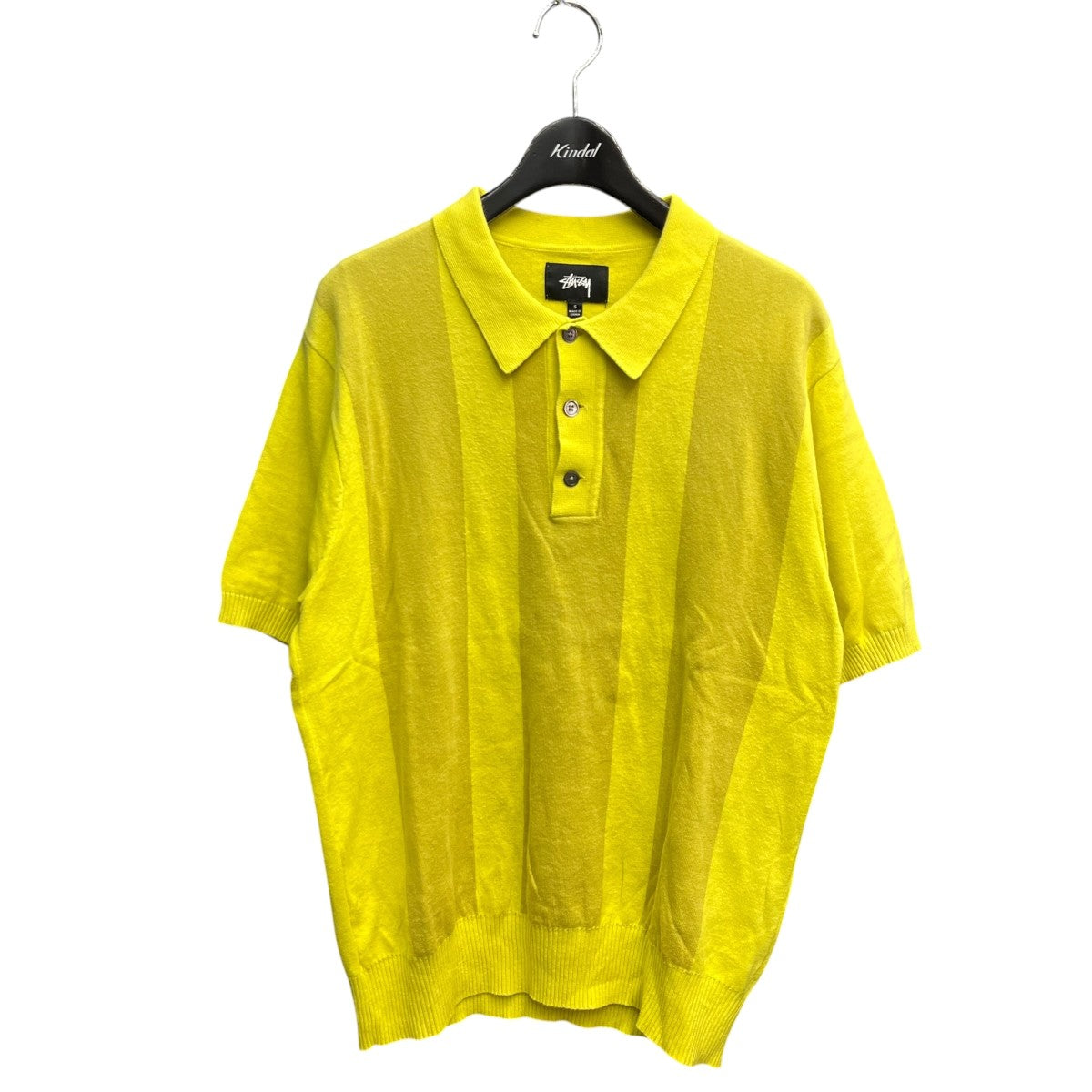 stussy miles polo sweatポロシャツ 古着・中古-1枚目のアイテム画像