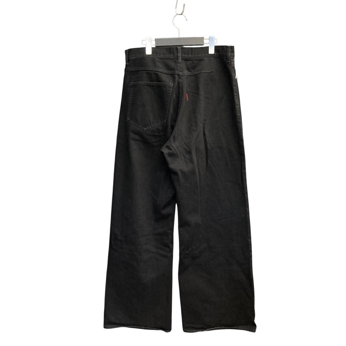ensou．(エンソウ) 80E WIDE STRAIGHTデニムパンツ ブラック サイズ 32