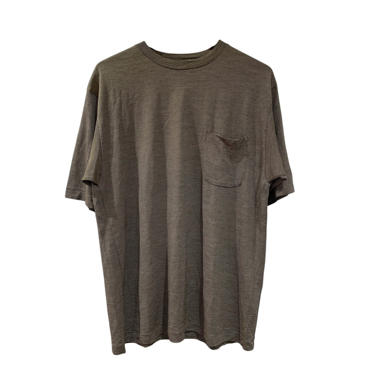COMOLI 22SSウール天竺Tシャツ半袖TシャツV01-05007 古着・中古-1枚目のアイテム画像